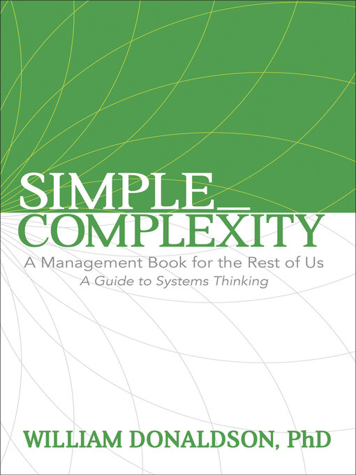 Title details for Simple_Complexity by William Donaldson - Available